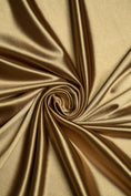 Load image into Gallery viewer, Champagne Shiny Nylon Spandex Stretch Fabric by the Yard | For Sportswear, Bridal Gowns, Evening Dresses, Prom Dresses, Costumes and More