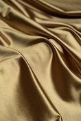 Load image into Gallery viewer, Champagne Shiny Nylon Spandex Stretch Fabric by the Yard | For Sportswear, Bridal Gowns, Evening Dresses, Prom Dresses, Costumes and More