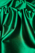 Load image into Gallery viewer, Luxurious Gucci Green Shiny Nylon Spandex Fabric Stretchy Fabric Perfect for Bridal Gowns, Evening Dresses, Sportswear Sold by the Yard