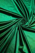 Load image into Gallery viewer, Luxurious Gucci Green Shiny Nylon Spandex Fabric Stretchy Fabric Perfect for Bridal Gowns, Evening Dresses, Sportswear Sold by the Yard