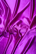 Load image into Gallery viewer, Pink Purple Shiny Nylon Spandex Fabric, Stretchy Fabric by the Yard for Sportswear, Bridal Attire, Evening Dresses, Prom Dresses, Costumes