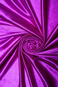 Load image into Gallery viewer, Pink Purple Shiny Nylon Spandex Fabric, Stretchy Fabric by the Yard for Sportswear, Bridal Attire, Evening Dresses, Prom Dresses, Costumes
