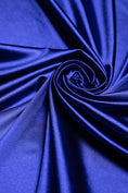 Load image into Gallery viewer, Royal Blue Shiny Nylon Spandex by the Yard | Stretchy Fabric for Sportswear, Prom Attire & Evening Dresses, Costumes, Formal Attire