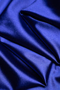 Load image into Gallery viewer, Royal Blue Shiny Nylon Spandex by the Yard | Stretchy Fabric for Sportswear, Prom Attire & Evening Dresses, Costumes, Formal Attire