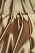 Load image into Gallery viewer, Taupe Shiny Nylon Spandex | Stretchy Fabric by the Yard | Ideal for Sportswear, Bridal Attire, Evening & Prom Dresses, Costumes and More.