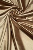 Load image into Gallery viewer, Taupe Shiny Nylon Spandex | Stretchy Fabric by the Yard | Ideal for Sportswear, Bridal Attire, Evening & Prom Dresses, Costumes and More.