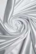 Load image into Gallery viewer, Premium White Shiny Nylon Spandex by the Yard | Stretchy Material for Dynamic Designs, Bridal Attire & Evening Gowns