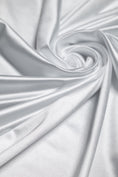 Load image into Gallery viewer, Premium White Shiny Nylon Spandex by the Yard | Stretchy Material for Dynamic Designs, Bridal Attire & Evening Gowns