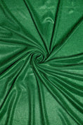 Load image into Gallery viewer, Top-Rated Emerald Green Glitter Lurex Fabric: Spandex Knit by the Yard for Evening Gowns, Costumes & Backdrops, Prom Dresses and Garments