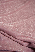 Load image into Gallery viewer, Pink Glitter Lurex Fabric by the Yard | Sparkle Shimmer Wedding & Festival Fabric | Perfect for Evening Gowns, Costumes and Backdrops.