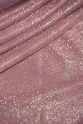 Load image into Gallery viewer, Pink Glitter Lurex Fabric by the Yard | Sparkle Shimmer Wedding & Festival Fabric | Perfect for Evening Gowns, Costumes and Backdrops.