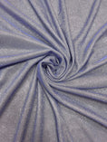 Load image into Gallery viewer, Grey-Blue Glitter Lurex Fabric by the Yard|Sparkle Shimmer Spandex Knit Fabric for Evening Gowns, Backdrops & Festival Costumes,Prom Dresses