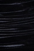 Load image into Gallery viewer, Black Velvet Stretch Fabric | Soft Velvet Fabric by the Yard | Luxury 4-Way Stretch for Costumes & Bows | Fashion Fabric. Premium Velvet