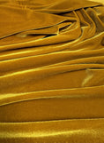 Load image into Gallery viewer, Top-Rated Gold Velvet Stretch Fabric: Luxurious 4-Way Stretch Velvet for Costumes & Bows Perfect for Your Next Project.
