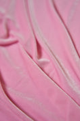 Load image into Gallery viewer, Soft Pink Stretch Velvet Fabric- 4-Way Stretch Dress Material | Perfect for Party Dresses and Crafts -By the Yard for Prom and Evening Gowns