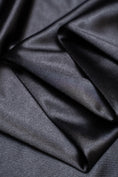 Load image into Gallery viewer, Black Shiny Nylon Spandex, Stretch Fabric by the Yard for Sportswear, Bridal Attire, Evening Dresses, Prom Dresses, Costumes and More.