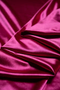 Load image into Gallery viewer, Fuchsia Shiny Nylon Spandex, Stretch Fabric by the Yard for Sportswear, Bridal Attire, Evening & Prom Dresses, Costumes and Formal Attire