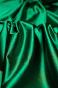 Load image into Gallery viewer, Luxurious Gucci Green Shiny Nylon Spandex Fabric Stretchy Fabric Perfect for Bridal Gowns, Evening Dresses, Sportswear Sold by the Yard