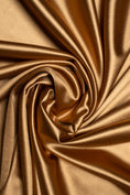 Load image into Gallery viewer, Mocha Shiny Nylon Spandex | Stretchy Fabric by the Yard | Perfect for Sportswear, Bridal Attire, Evening & Prom Dresses and Costumes