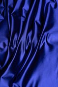 Load image into Gallery viewer, Royal Blue Shiny Nylon Spandex by the Yard | Stretchy Fabric for Sportswear, Prom Attire & Evening Dresses, Costumes, Formal Attire