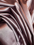 Load image into Gallery viewer, Luxurious Dusty Plum Shiny Nylon Spandex Fabric, Stretchy by the Yard for Sportswear, Bridal, Evening Dresses, Prom Dresses and Costumes
