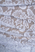 Load image into Gallery viewer, Premium Nylon Spandex Lace Fabric for Sewing, Stretch Lace for Lingerie, Dresses, Swimwear and Crafts, Soft & Durable, Multi Colour Options.