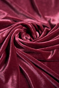 Load image into Gallery viewer, Mauve Velvet Fabric - Stretch 4 Way Luxury Velvet by the Yard for Fashion Apparel, Costumes & Fashion Bows, Evening and Prom Dresses