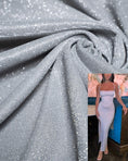 Load image into Gallery viewer, Lurex Glitter Fabric by the Yard | Luxury Spandex Knit for Evening Gowns, Costumes & Backdrops | Sparkle Shimmer Fabric for Prom Dresses