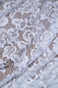 Load image into Gallery viewer, Premium Nylon Spandex Lace Fabric for Sewing, Stretch Lace for Lingerie, Dresses, Swimwear and Crafts, Soft & Durable, Multi Colour Options.
