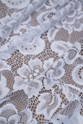 Load image into Gallery viewer, Premium Nylon Spandex Lace Fabric for Sewing, Stretch Lace for Lingerie, Dresses, Swimwear and Crafts, Soft & Durable, Multi Colour Options.