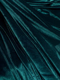 Load image into Gallery viewer, Top-Rated Jade Velvet Stretch Fabric: Luxurious Green Velvet by the Yard for Costumes, Bows & Fashion Designs, Evening and Prom Dresses