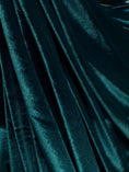 Load image into Gallery viewer, Top-Rated Jade Velvet Stretch Fabric: Luxurious Green Velvet by the Yard for Costumes, Bows & Fashion Designs, Evening and Prom Dresses