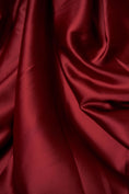 Load image into Gallery viewer, Burgundy Fabric, Luxury Satin Fabric, Fabric by The Yard, Burgundy Shiny Fabric, Festival Wear Fabric, Silk Fabric for Dress