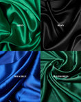 Load image into Gallery viewer, Top Rated Luxury Satin, Silk Satin Fabric, Quality Stretch Fabric, Festival Wear, Luxurious Satin for Gowns, Evening and Bridal Dresses