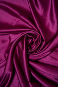Load image into Gallery viewer, Magenta Shiny Stretch Fabric, Fabric by the Yard, Luxury Satin Fabric, Dress Sewing Fabric, Silk Wedding Fabric, Apparel Fabric