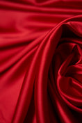 Load image into Gallery viewer, Red Satin Fabric, Luxury Shiny Stretch Fabric, Fabric by the Yard, Dress Sewing Fabric, Red Silk Fabric for Dress