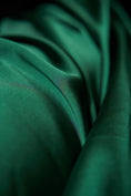 Load image into Gallery viewer, Hunter Fabric, Fabric by the Yard, Luxury Satin Fabric, Hunter Green Sewing Fabric, Stretch Fabric by the Yard, Apparel Fabric