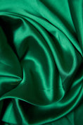 Load image into Gallery viewer, Kelly Green Fabric, Fabric by the Yard, Luxury Satin Fabric, Kelly Green Silk Fabric, Stretch Shiny Fabric, Fabric for Dress