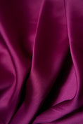 Load image into Gallery viewer, Magenta Shiny Stretch Fabric, Fabric by the Yard, Luxury Satin Fabric, Dress Sewing Fabric, Silk Wedding Fabric, Apparel Fabric