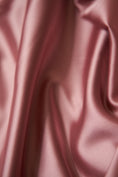 Load image into Gallery viewer, Mauve Satin Fabric, Shiny Stretch Fabric by the Yard, Lightweight Sewing Fabric, Silk Wedding Fabric, Apparel Fabric