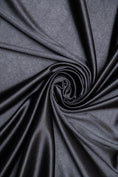 Load image into Gallery viewer, Black Shiny Nylon Spandex, Stretch Fabric by the Yard for Sportswear, Bridal Attire, Evening Dresses, Prom Dresses, Costumes and More.
