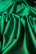 Load image into Gallery viewer, Luxurious Gucci Green Shiny Nylon Spandex Fabric  Stretchy Fabric Perfect for Bridal Gowns, Evening Dresses, Sportswear  Sold by the Yard
