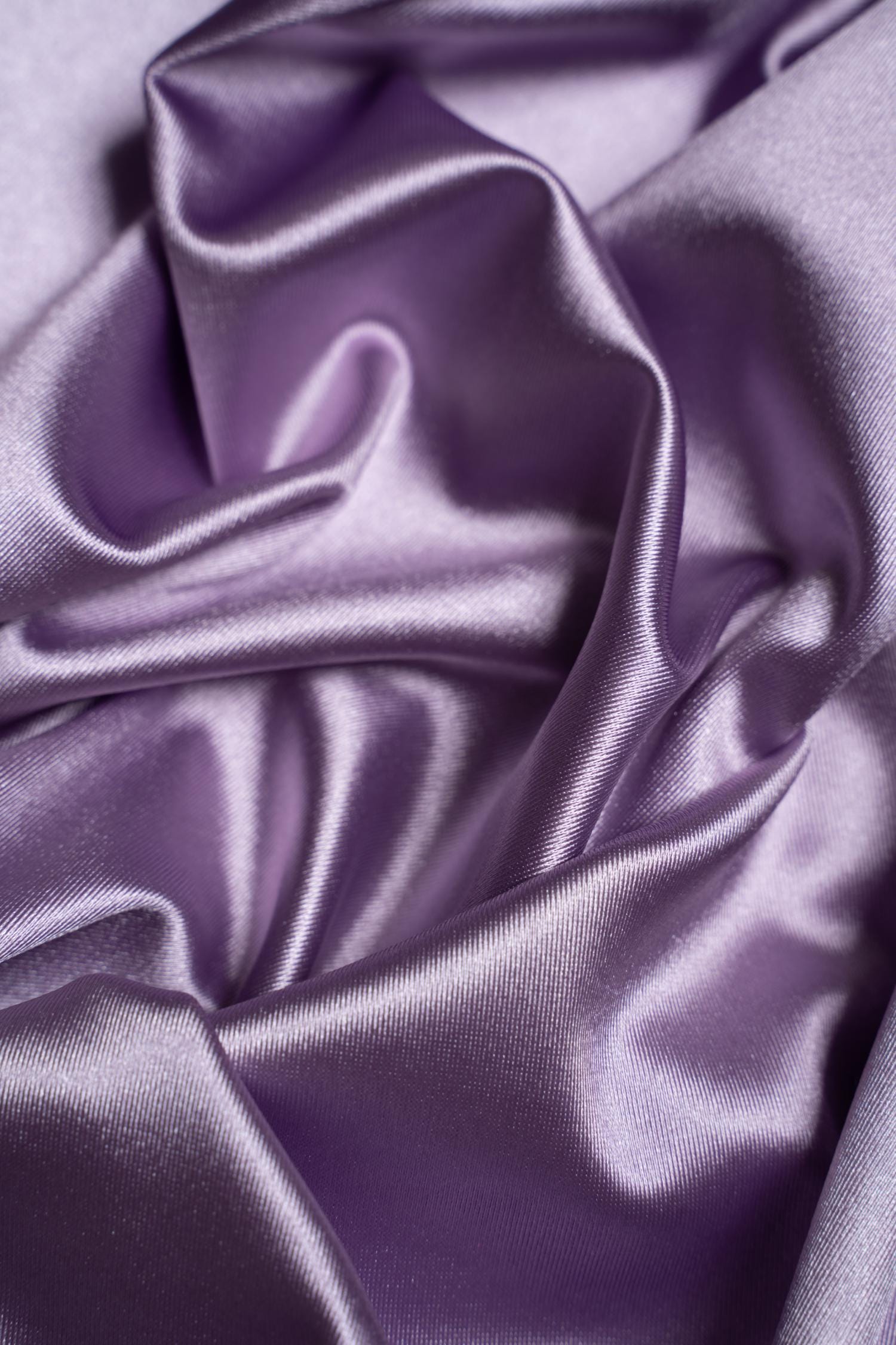 Lavender Shiny Nylon Spandex by the Yard| Stretchy Material for Sportswear, Bridal Attire, Evening Dresses, Prom Dresses, Costumes and More