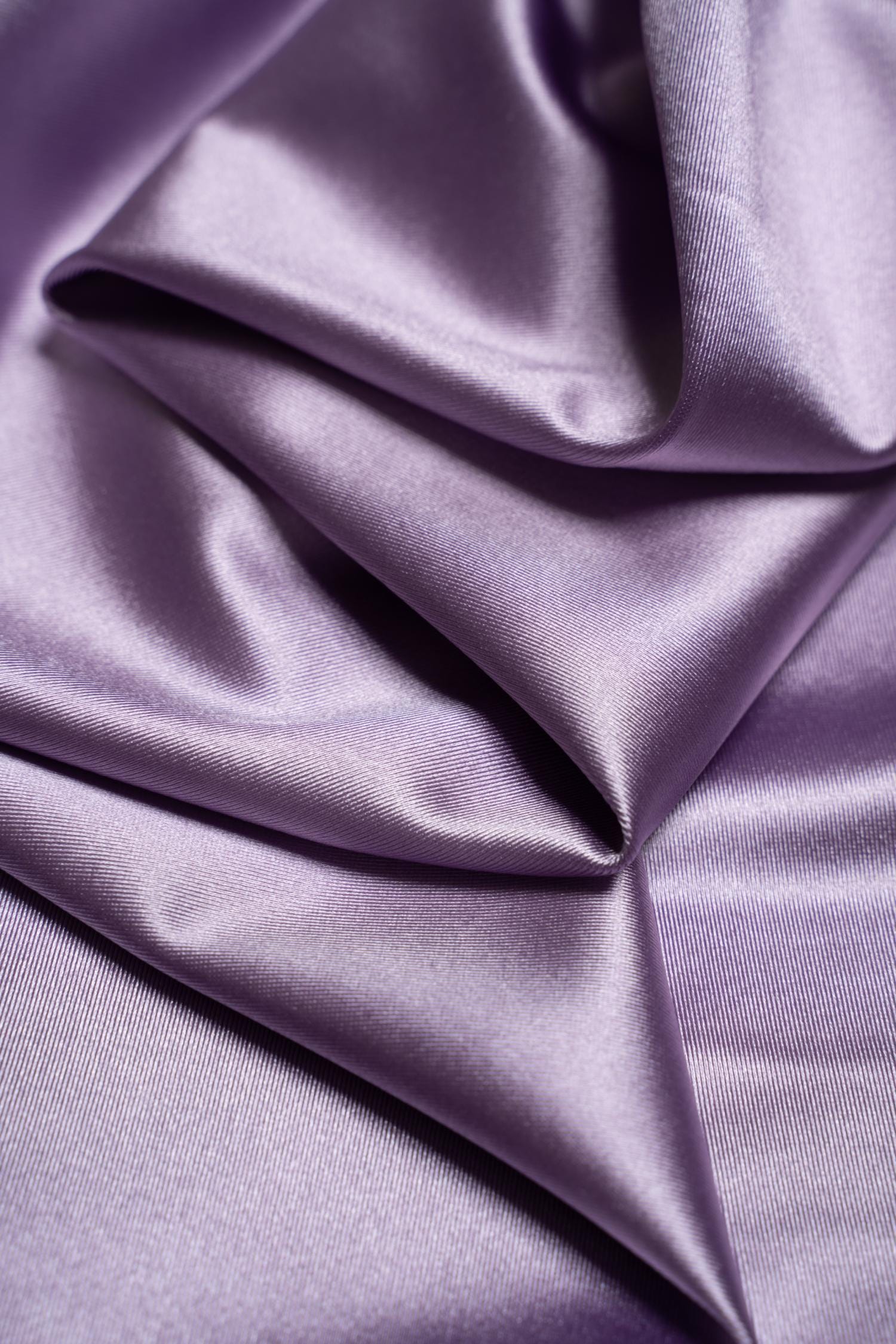 Lavender Shiny Nylon Spandex by the Yard| Stretchy Material for Sportswear, Bridal Attire, Evening Dresses, Prom Dresses, Costumes and More