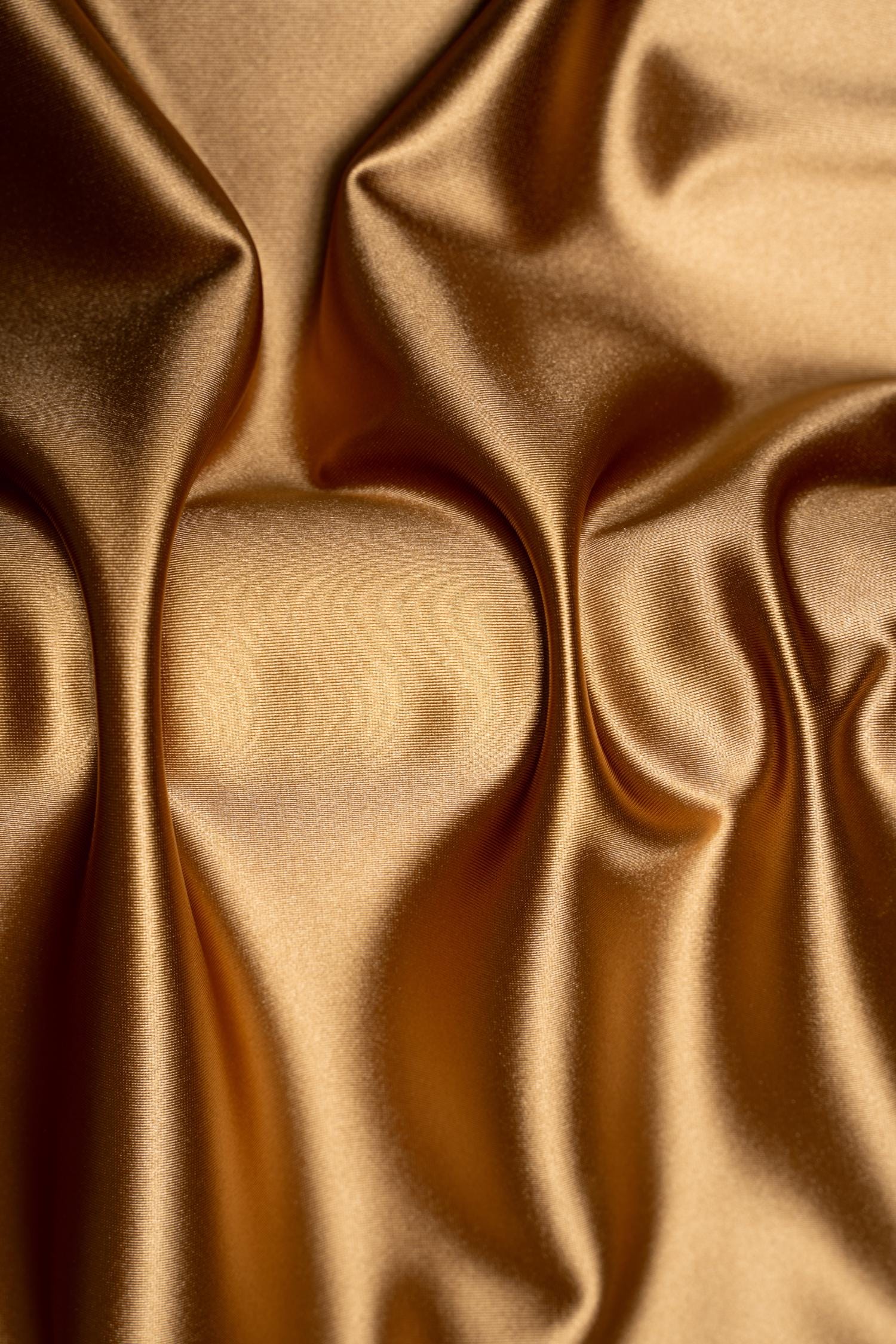 Mocha Shiny Nylon Spandex | Stretchy Fabric by the Yard | Perfect for Sportswear, Bridal Attire, Evening & Prom Dresses and Costumes