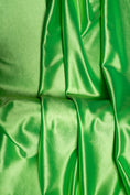 Load image into Gallery viewer, Neon Green Shiny Nylon Spandex Stretch Fabric by the Yard for Sportswear, Bridal Attire, Evening & Prom Dresses, Costumes and Formal Attire
