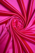 Load image into Gallery viewer, Top-Rated Hot Pink Shiny Nylon Spandex Stretch Fabric by the Yard for Sportswear, Bridal Attire, Evening Dresses, Prom Dresses, Costumes.
