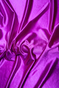 Load image into Gallery viewer, Pink Purple Shiny Nylon Spandex Fabric, Stretchy Fabric by the Yard for Sportswear, Bridal Attire, Evening Dresses, Prom Dresses, Costumes
