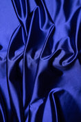 Load image into Gallery viewer, Royal Blue Shiny Nylon Spandex by the Yard | Stretchy Fabric for Sportswear, Prom Attire & Evening Dresses, Costumes, Formal Attire
