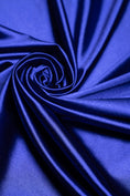 Load image into Gallery viewer, Royal Blue Shiny Nylon Spandex by the Yard | Stretchy Fabric for Sportswear, Prom Attire & Evening Dresses, Costumes, Formal Attire
